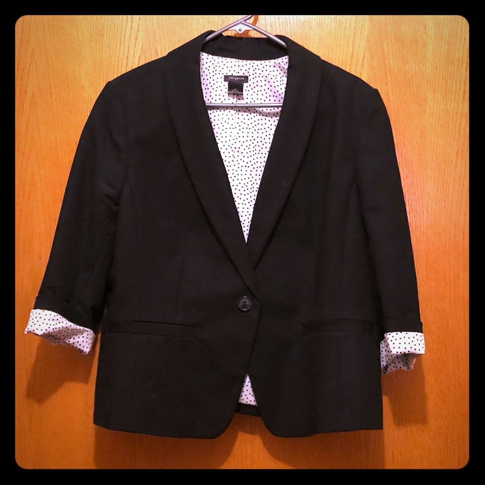 Ann Taylor blazer with pants
